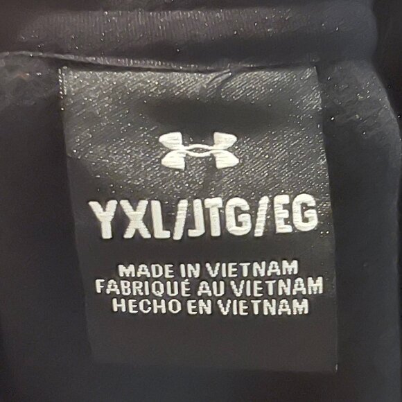 Under Armour YXL Black Quarter-Zip Fleece Jacket - NWT - Picture 4 of 4